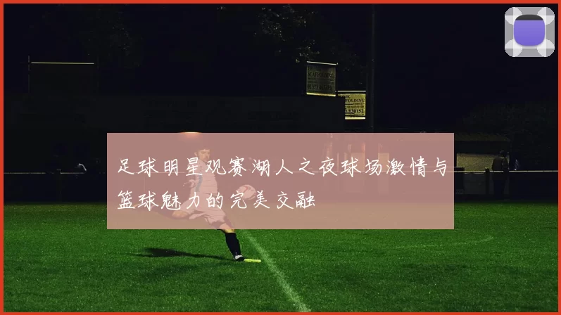 足球明星观赛湖人之夜球场激情与篮球魅力的完美交融
