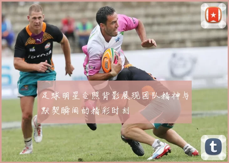 足球明星合照背影展现团队精神与默契瞬间的精彩时刻